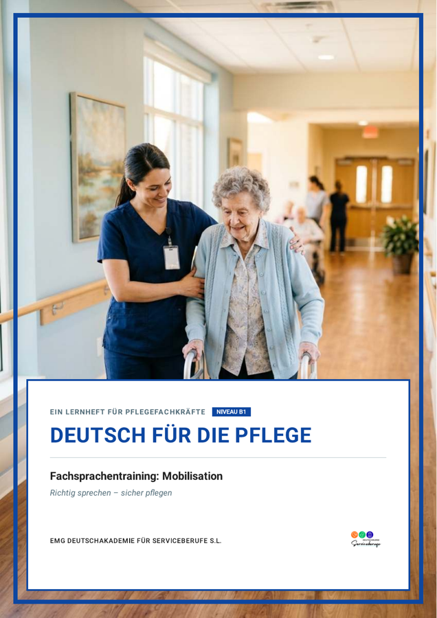 Booklet Deutsch für die Pflege – Mobilisation